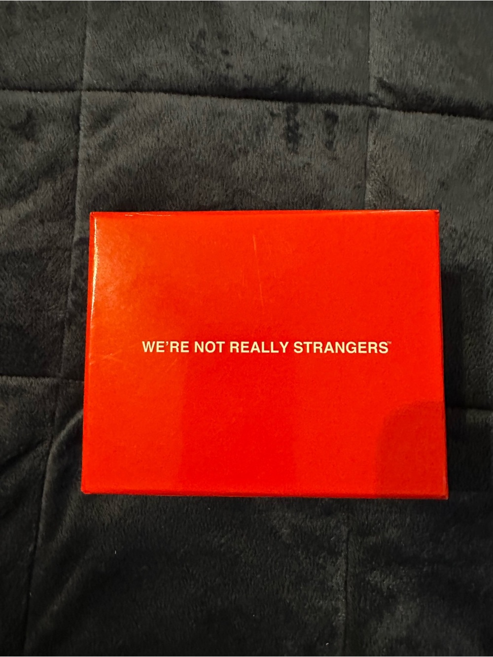 We're Not Really Strangers Card Game - Complete